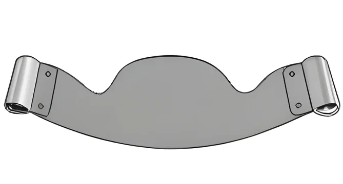 1.302(2) Матрицы металлические плоские замковые средние, форма 2, 50 мкм (12 шт) ТОР ВМ