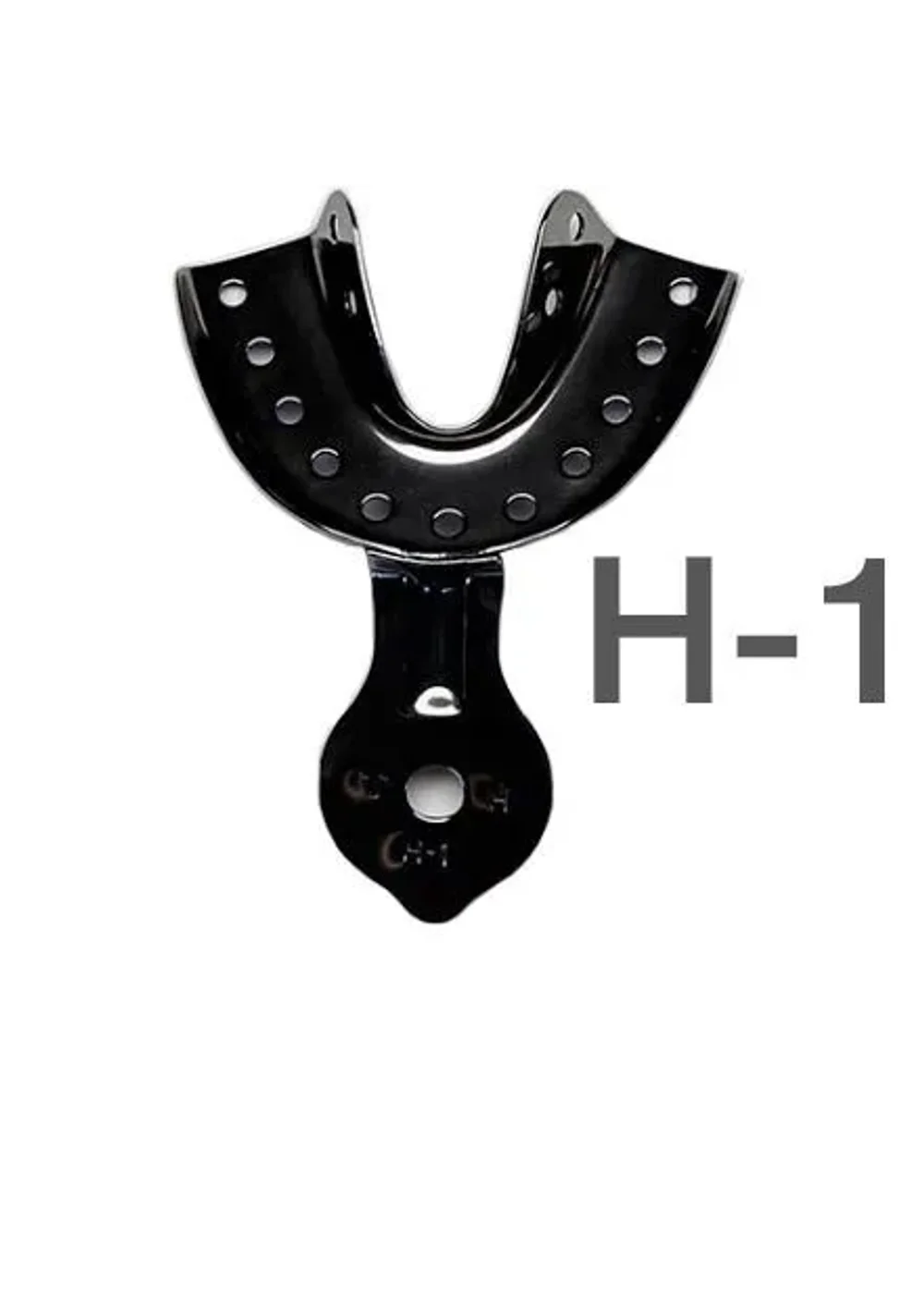 Ложка слепочная, ММИЗ, НЧ-1, стальная, размер 1
