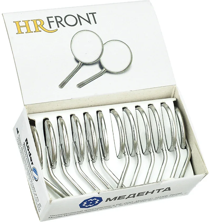 Зеркало стоматологическое HR Front плоское №3/20мм (12 шт) Roeder