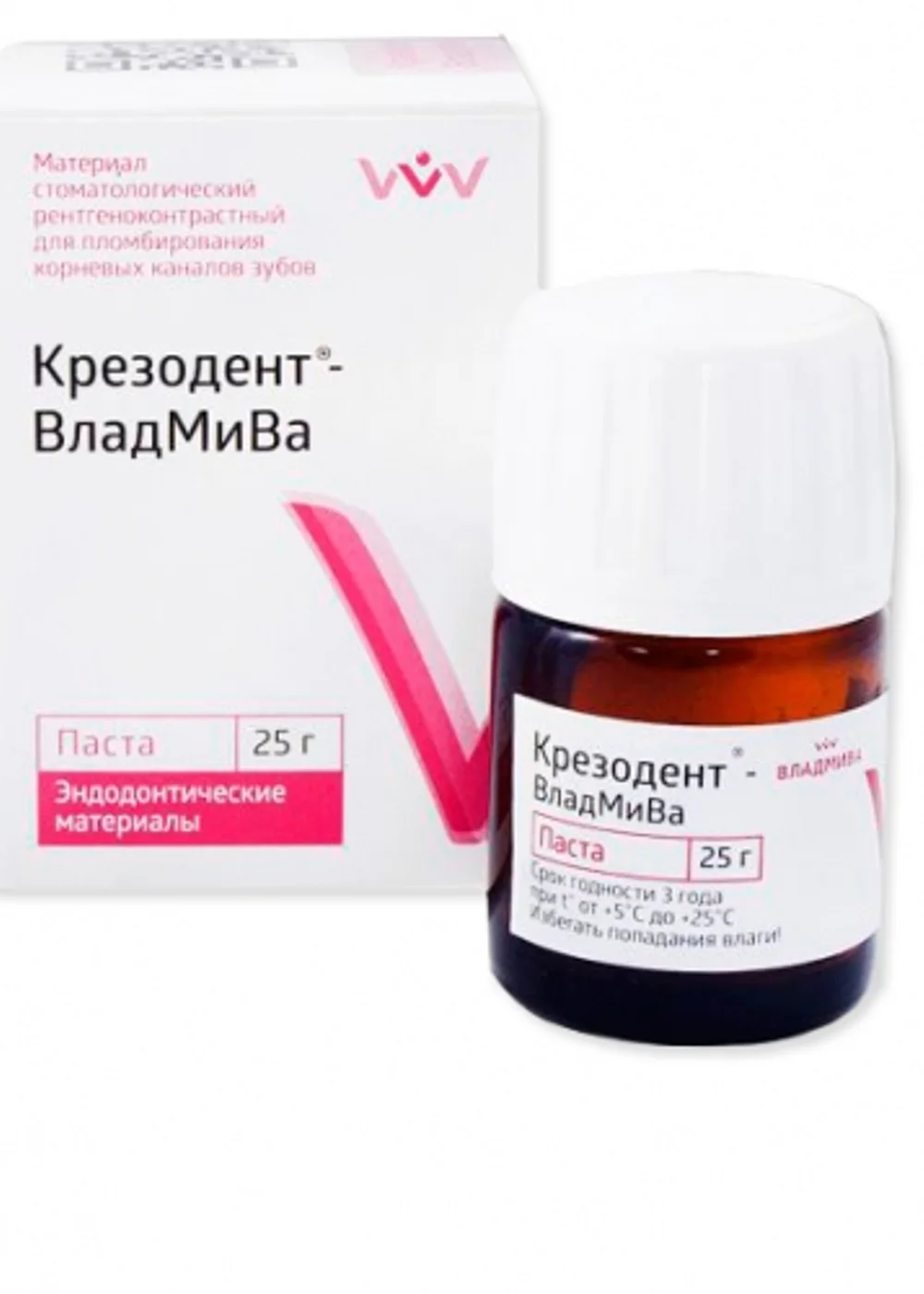 Крезодент паста 25г, ВладМиВа