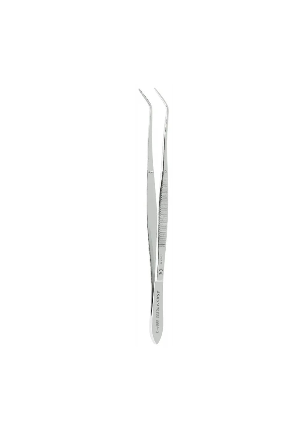 Asa Dental 0601-3 - пинцет анатомический изогнутый N3, 16 см