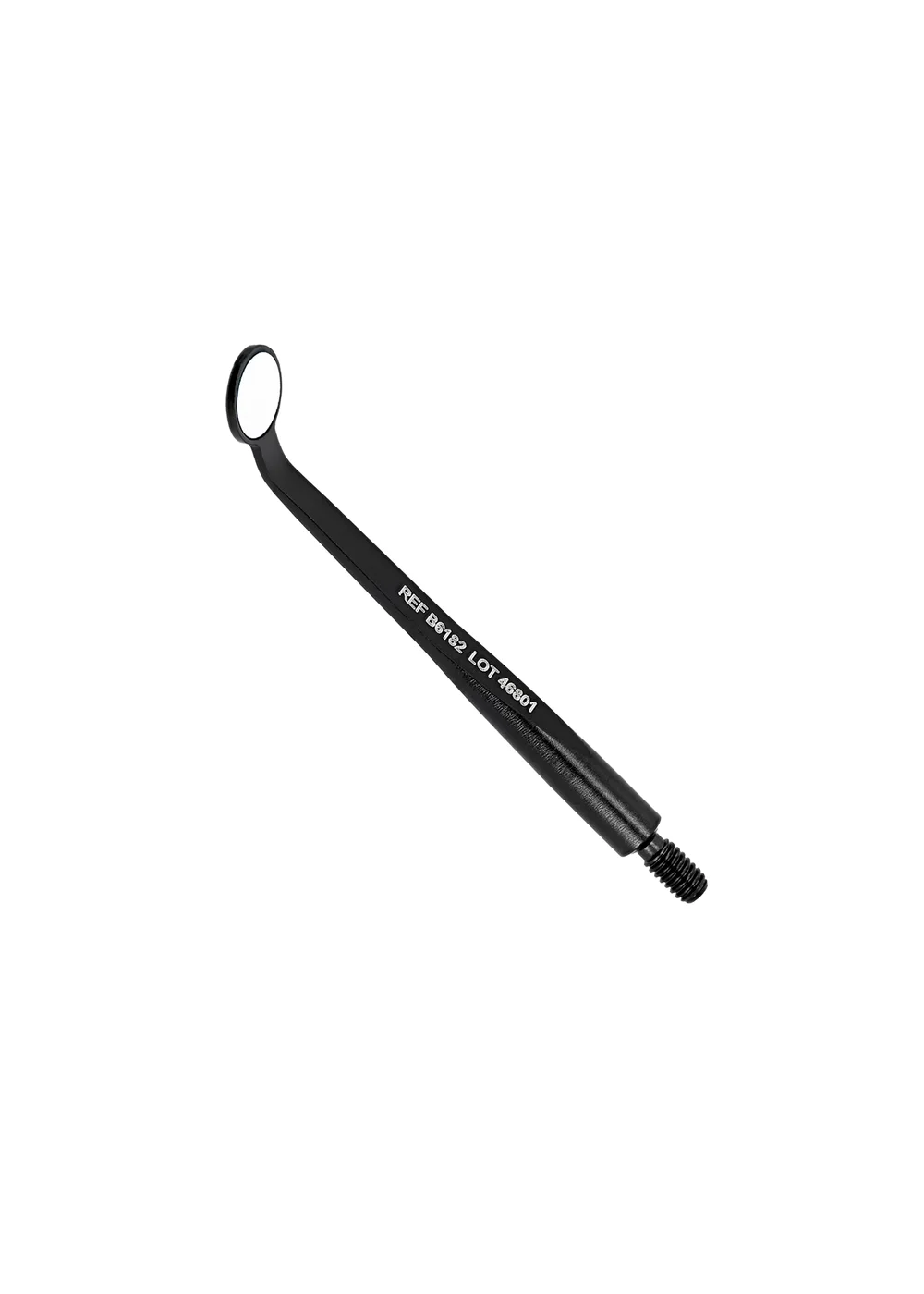 Зеркало стоматологическое Hahnenkratt BLACK ULTRAmicro, плоское круглое, 5 мм