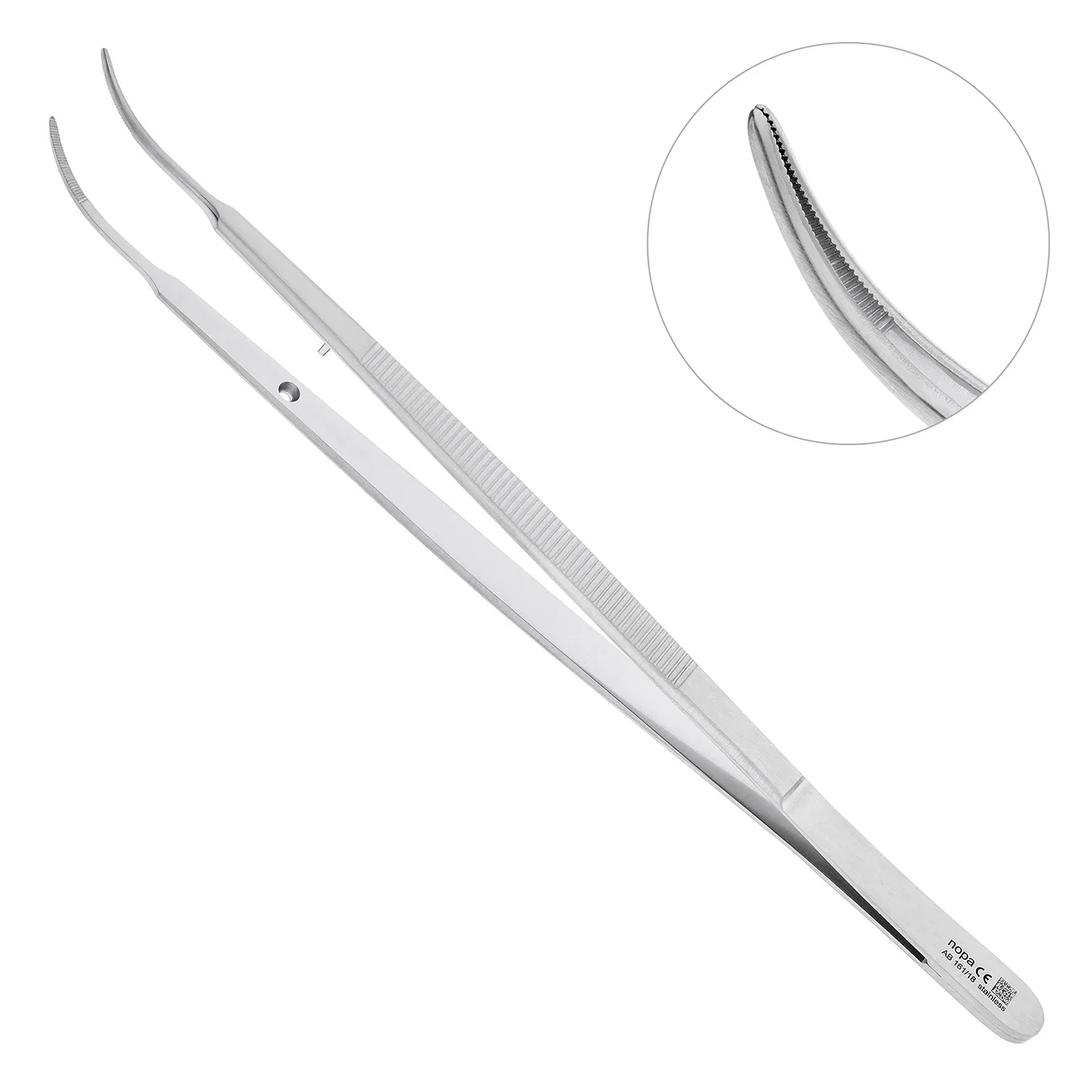 Пинцет GERALD, анатомический, 18 см