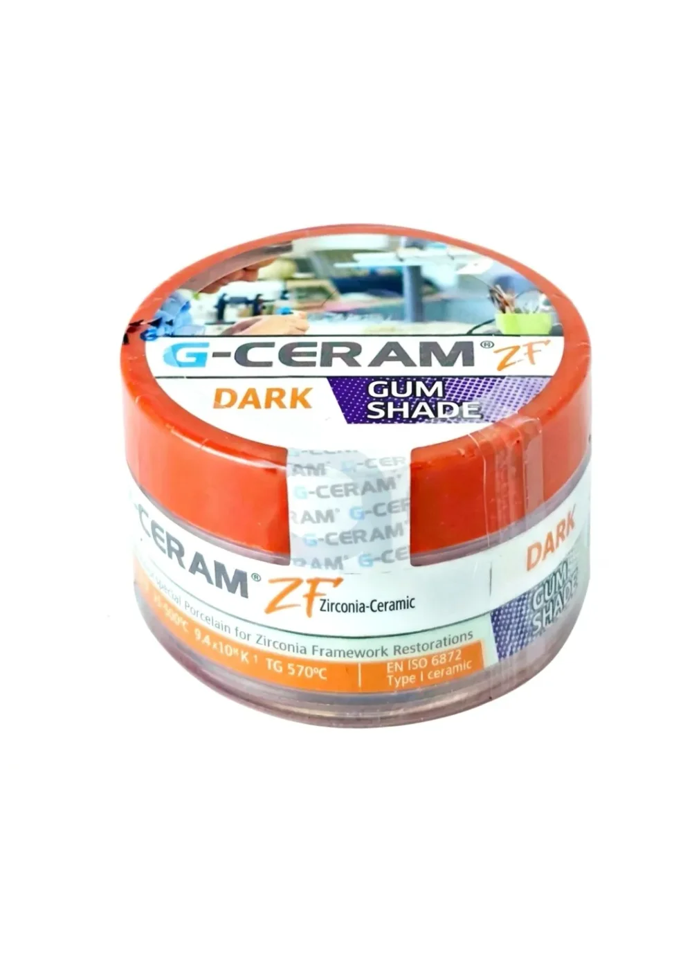 Керамическая масса десневой дентин, G-CERAM, ZF Gum Shade Dark, 15г