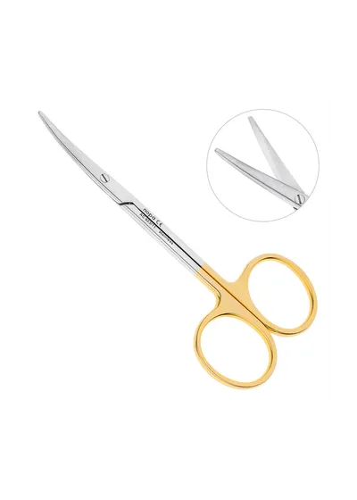 Nopa Instruments AC 923/11 - ножницы TUC METZENBAUM изогнутые, 11,5 см
