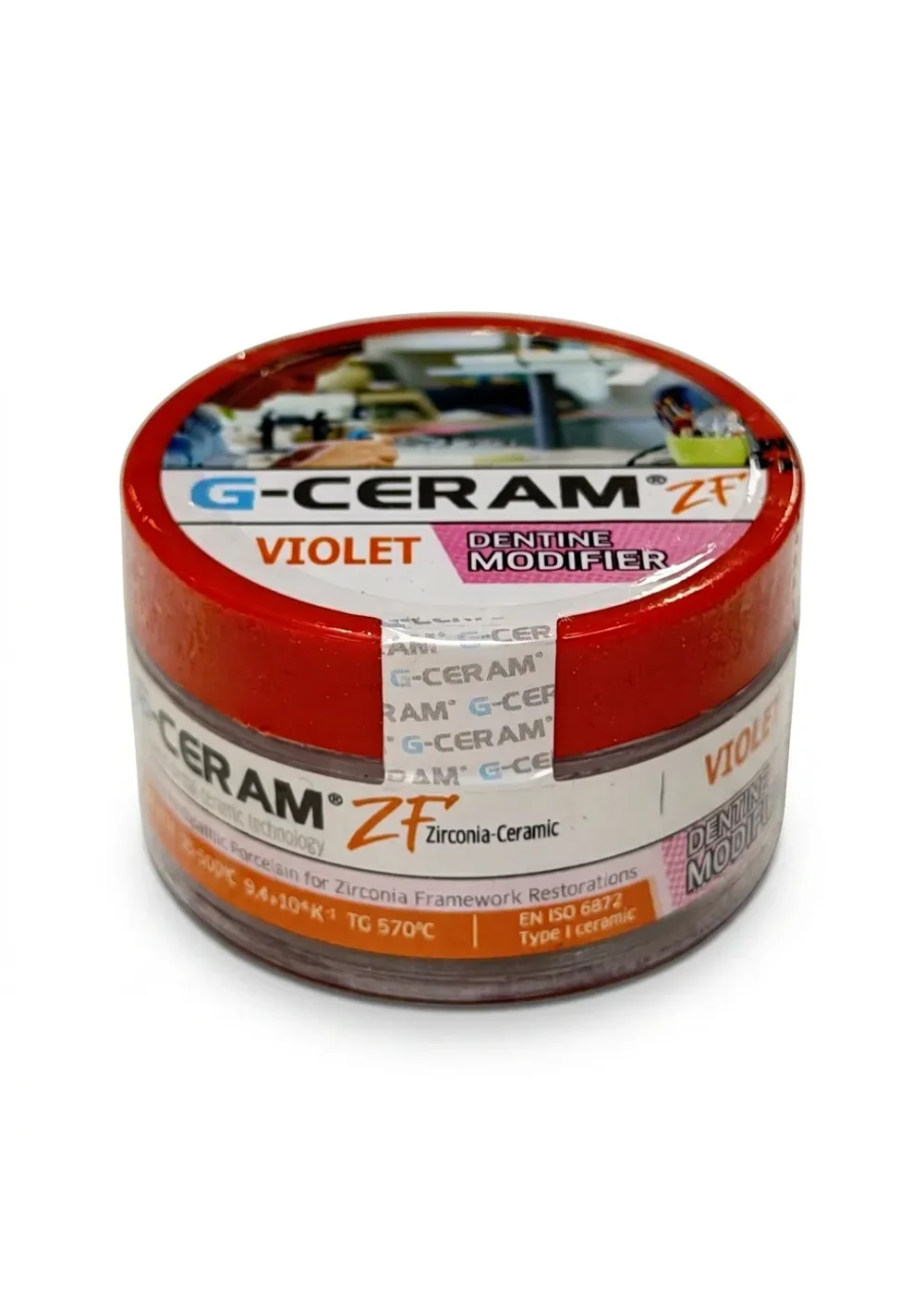 Керамическая масса модификатор, G-CERAM, ZF Dentine Modifier Violet, 15г