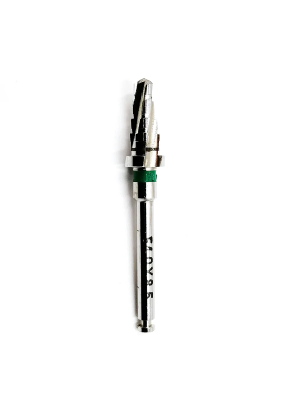 Сверло коническое, OSSTEM, Taper KIT, трехлезвийное, D=4.0 мм, L=15.0 мм, TL=38.0 мм, Y-Dim=0.9 мм, цвет зеленый