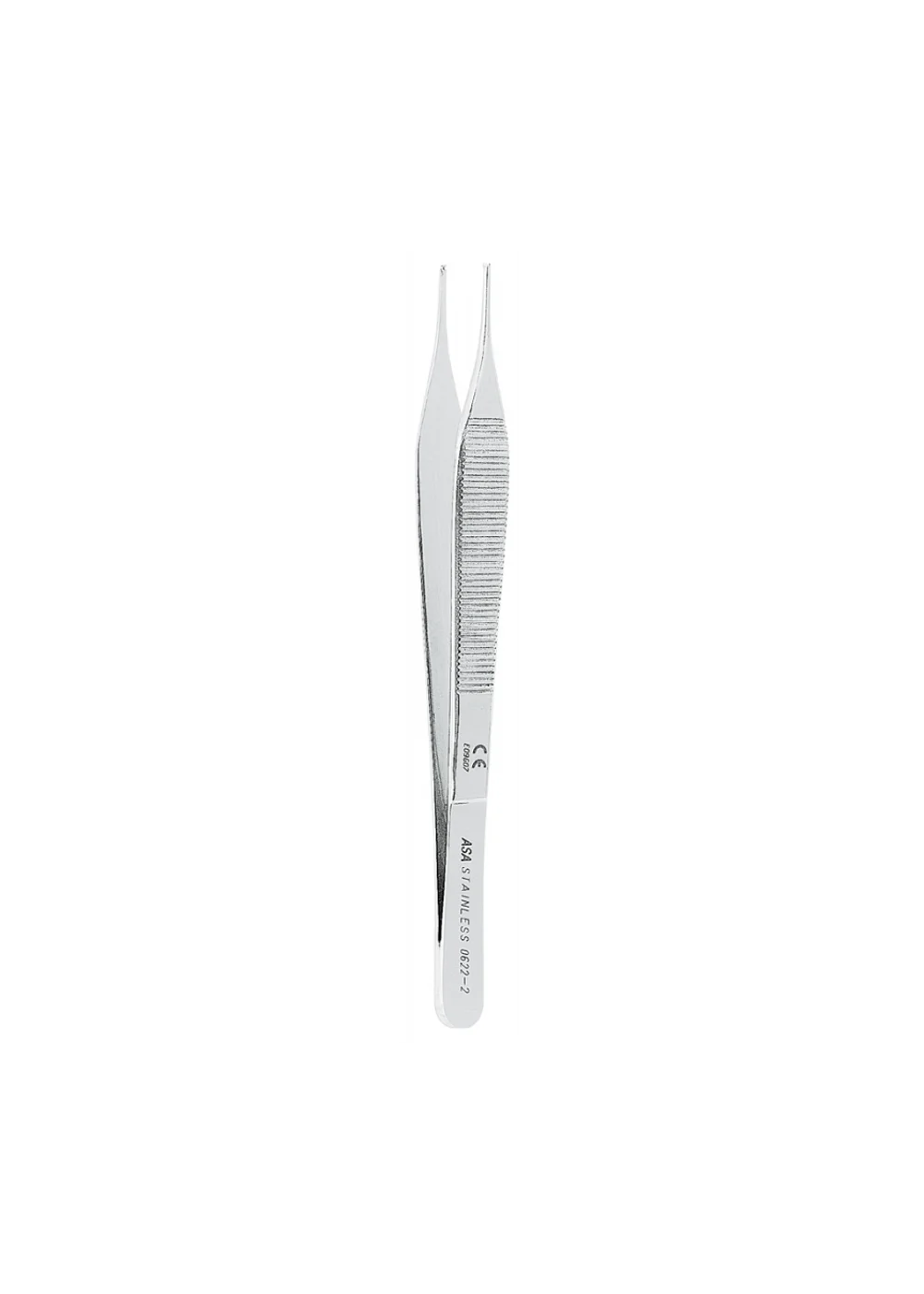 Asa Dental 0622-2 - пинцет хирургический прямой, Micro-Adson, 15 см