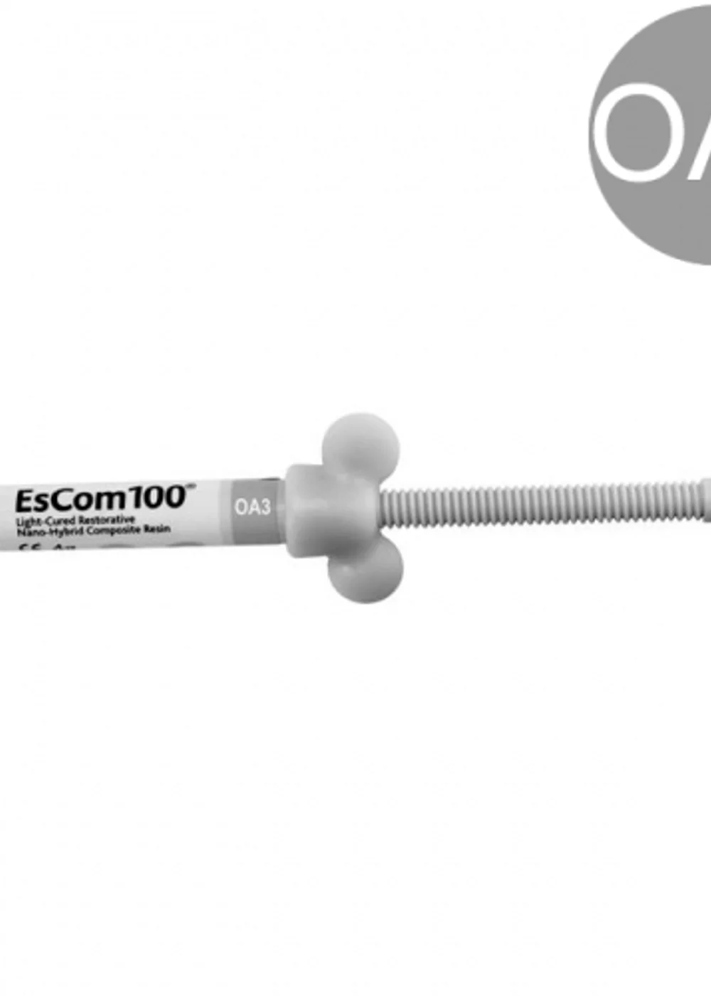 Escom 100 цвет OA3, шприц (4гр.) световой композит эском, Spident