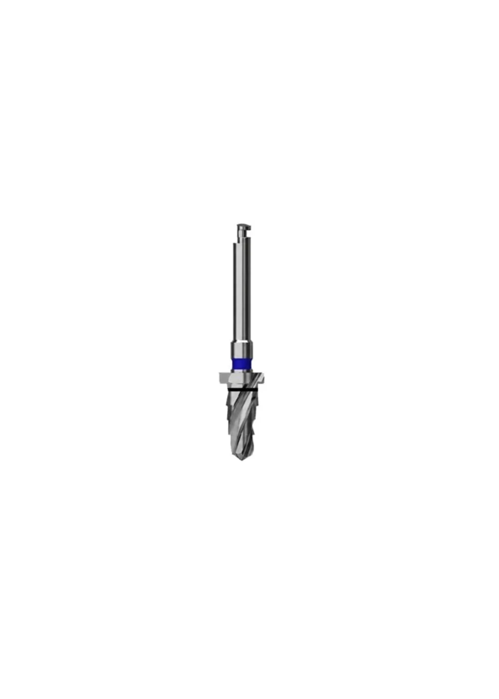 Сверло коническое, OSSTEM, Taper KIT, трехлезвийное, D=4.5 мм, L=8.5 мм, TL=33.0 мм, Y-Dim=1.0 мм, цвет синий