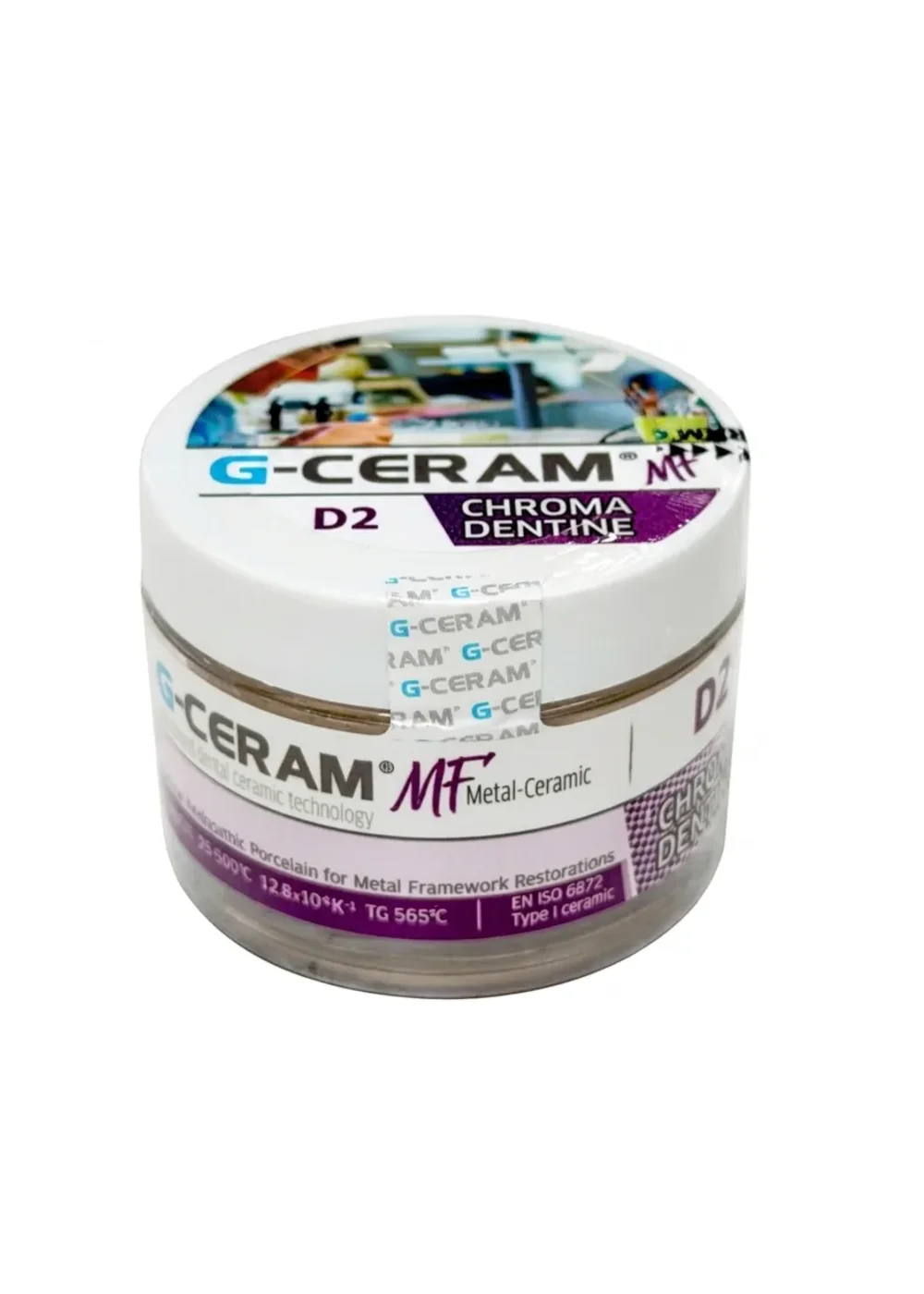 Керамическая масса, G-CERAM, MF хром дентин Chroma Dentine D2, 20г