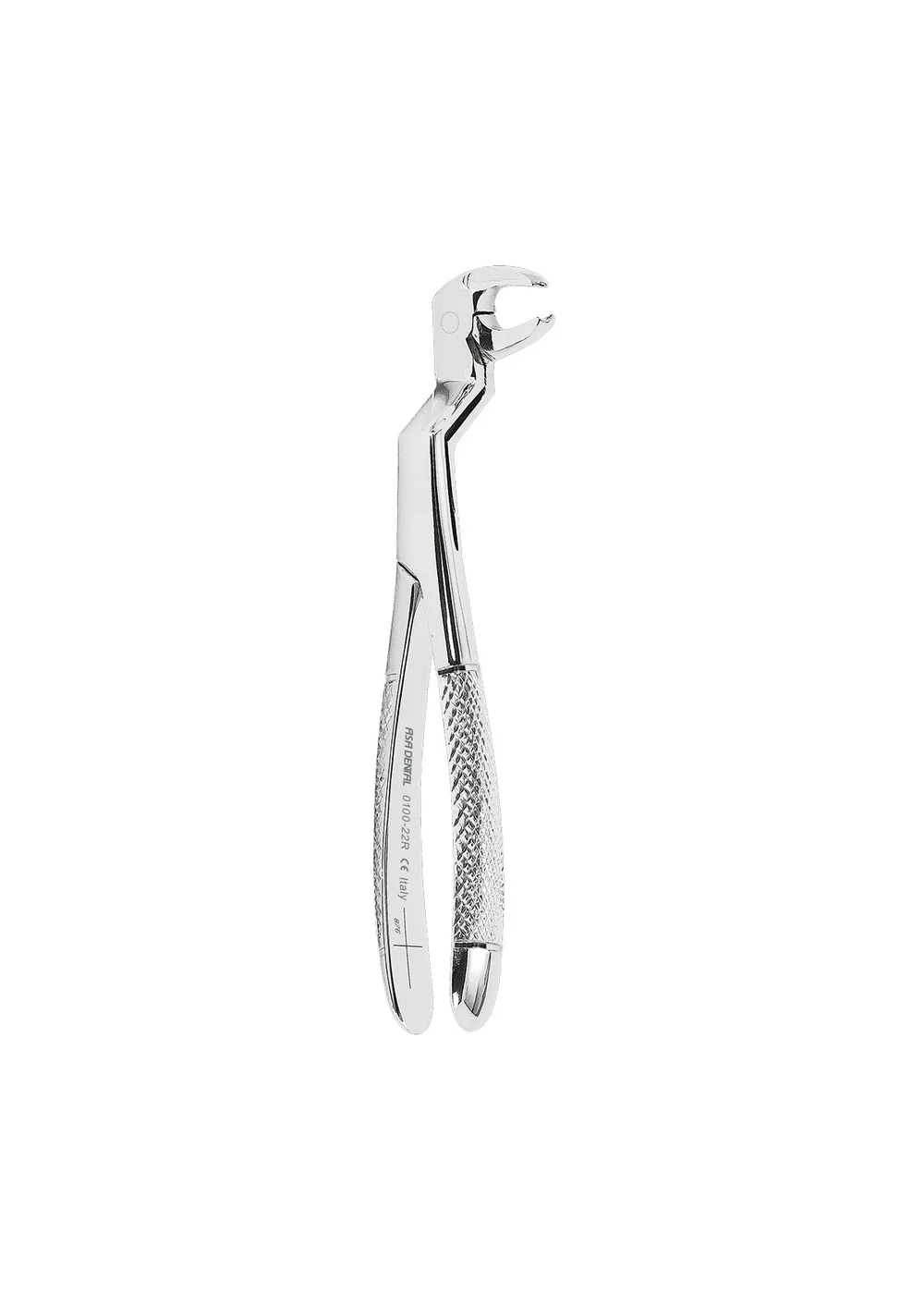 Asa Dental 0100-22R - щипцы N22R для удаления зубов для нижних и правых третьих моляров с зубчиками