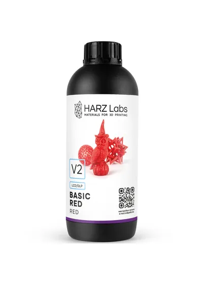 Фотополимер HARZ Labs Basic Red V2 1 кг