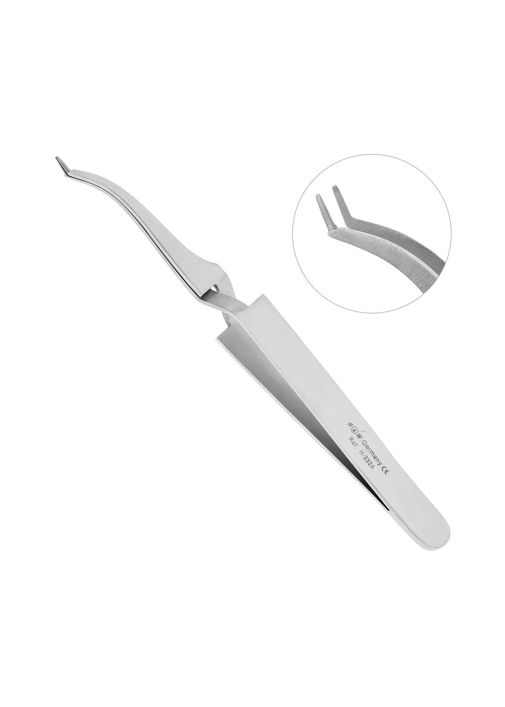 HLW H-332A - пинцет обратный