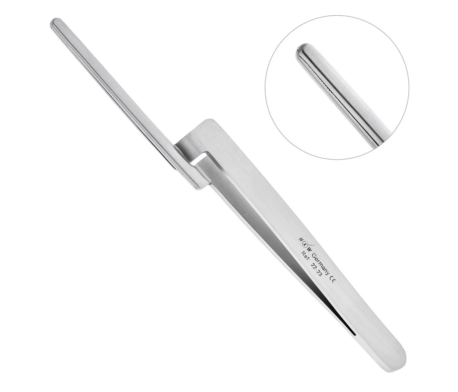 Пинцет для артикуляционной бумаги Miller, 15см (HLW Dental Instruments)