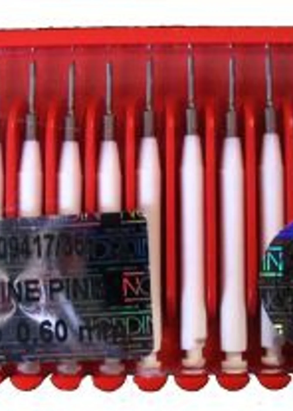 Штифты титановые парапульпарные 0,75мм 12 шт.+ 1 раз. H.Nordin (Швейцария)