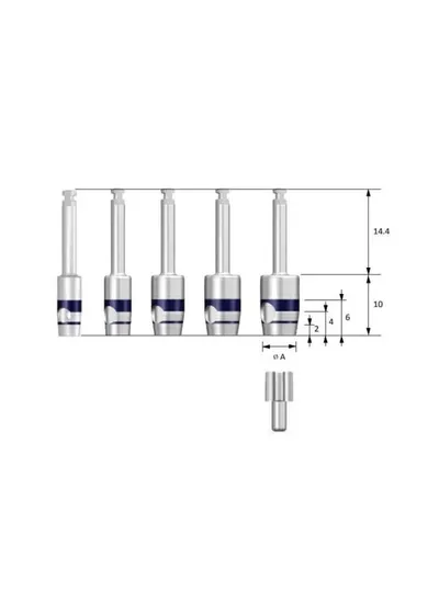 Мукотом, OSSTEM, TS, D=5.8 мм, для имплантатов D=7.0 мм