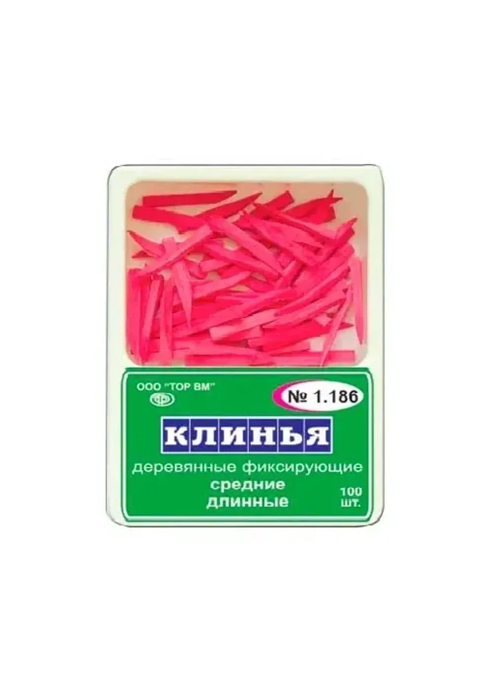Клинья, TOP BM, деревянные розовые #1.186