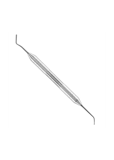 Fabri 1304-1,0F Black - удлиненная узкая гладилка с штопфером-шариком Ø1.0mm, эргономичная ручка Ø10mm, покрытие Black