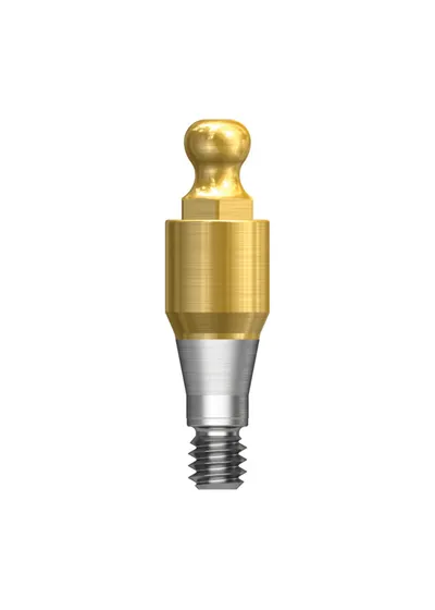 Абатмент шариковый, OSSTEM, TS Stud Mini, под ключ O-ring, D=3.5 мм, G/H=4.0 мм