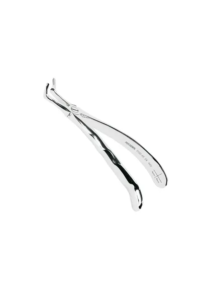 Asa Dental 0130-45 - щипцы N45 для удаления зубов для нижних корней с зубчиками с анатомической ручкой
