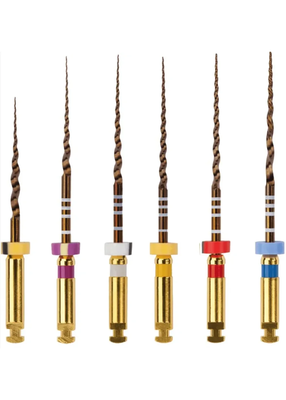 Машинные файлы ProTaper GOLD, Еврофайл, 25мм ассорти SX-F3, 6шт