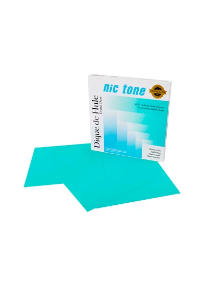 MDC Dental Nic Tone Dental Dam - латексный коффердам, 152x152 мм, 36 шт.