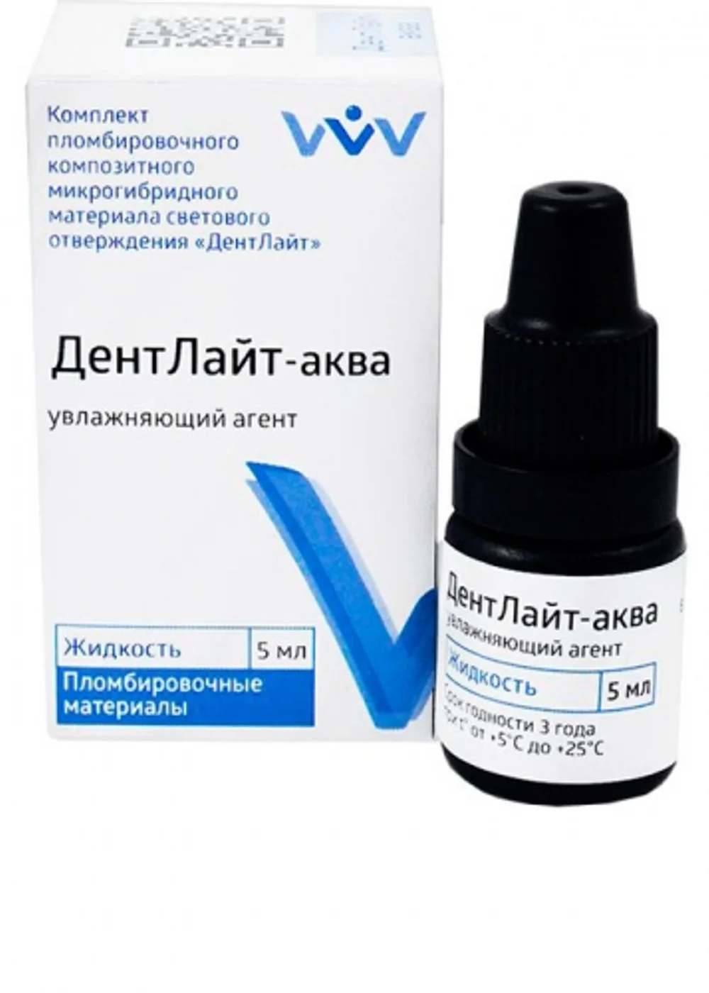 Дентлайт АКВА увлажняющий агент, жидкость (5 мл), ВладМиВа