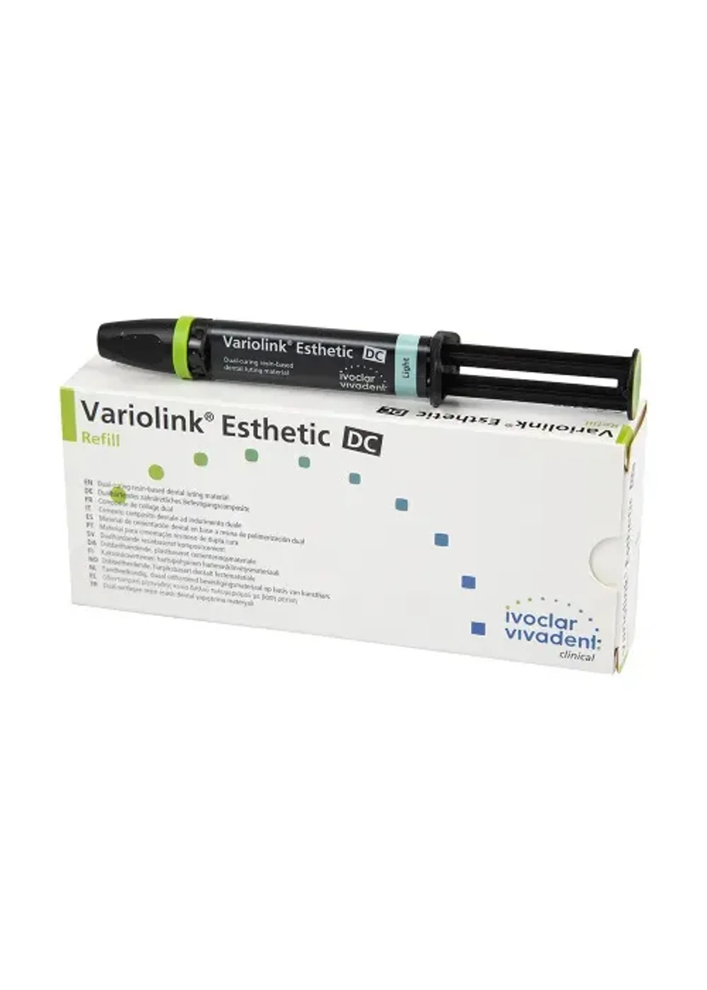 Цемент, IVOCLAR, Вариолинк Esthetic DC Refill (5г), light, 666118