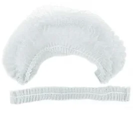 Шапочки Шарлотта на резинке БЕЛЫЕ 125шт.