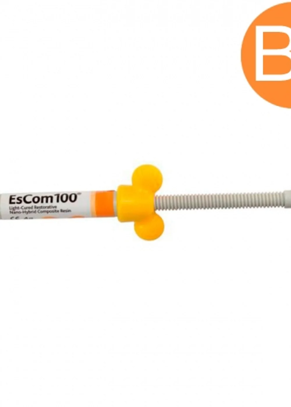 Escom 100 цвет B1, шприц (4гр.) световой композит эском, Spident