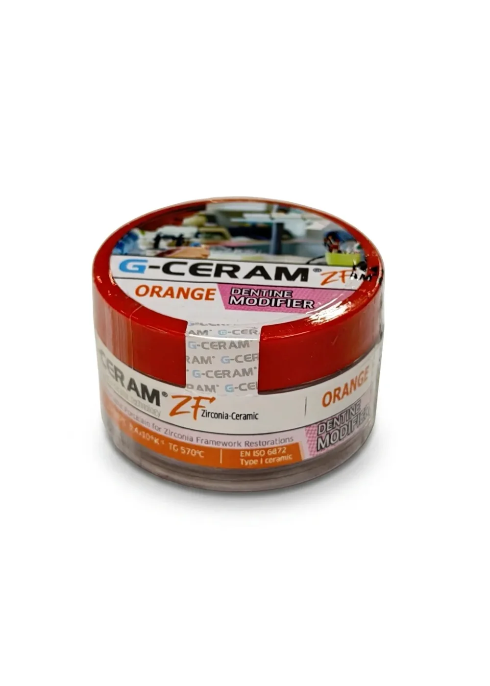 Керамическая масса модификатор, G-CERAM, ZF модификатор дентина Dentine Modifier Orange, 15г