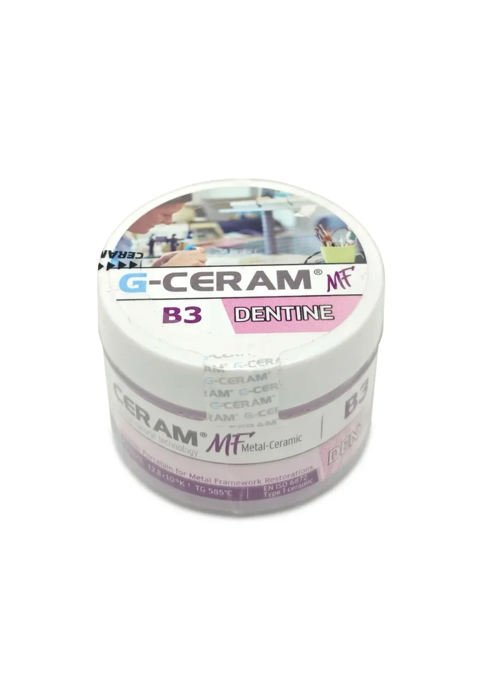 Керамическая масса дентинная, G-CERAM, MF дентин Dentine B3, 20г