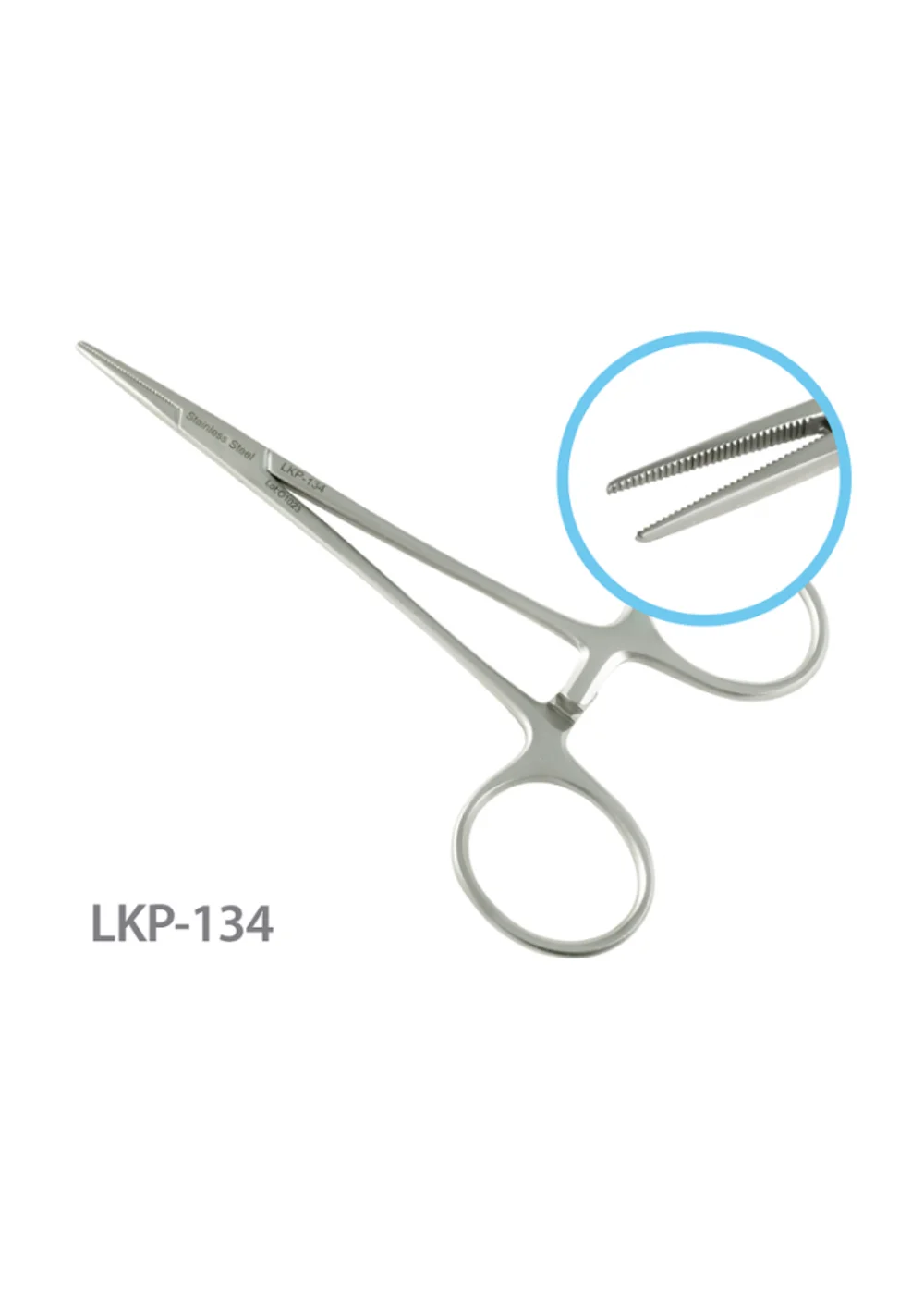 Зажим Москит, LKP, прямой, LKP-134