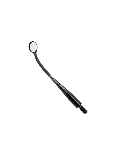 Hahnenkratt BLACK MICROflex rhodium - родиевое микрозеркало без ручки, плоское, круглое, 5 мм