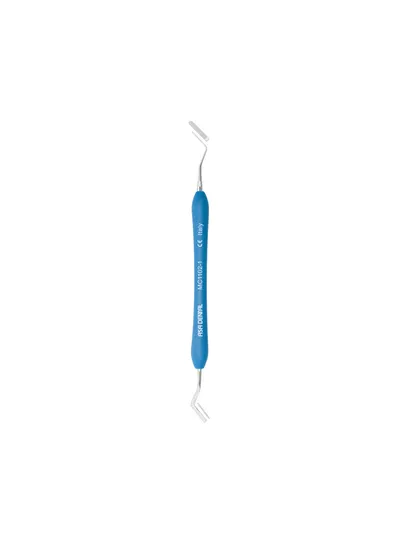Asa Dental MC1102-1 - гладилка N1 двусторонняя Magic Color с силиконовой ручкой