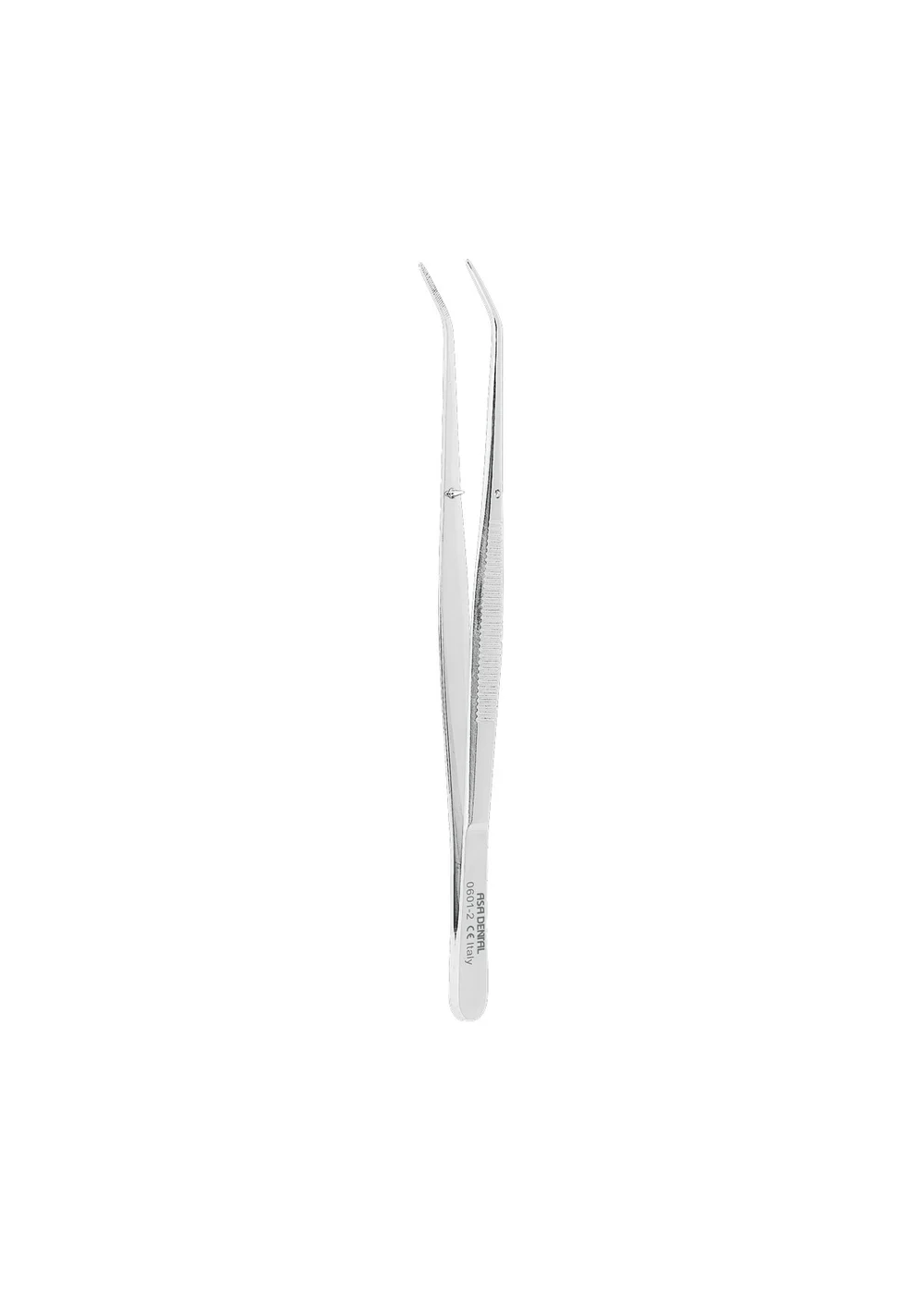 Asa Dental 0601-2 - пинцет анатомический изогнутый N2, 15 см