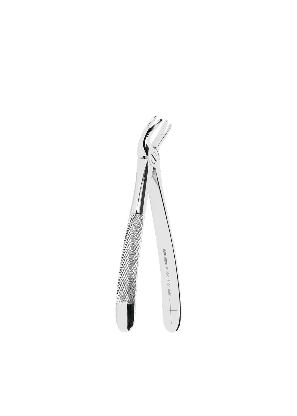 Asa Dental 0100-166 - щипцы N166 для удаления зубов верхних универсальные для моляров и премоляров с зубчиками