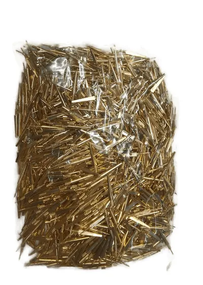 Стандартные штифты со штифтом DOWEL-PIN, латунь, размер L (большие, 31мм.), в упаковках по 1000 шт., арт: 298T