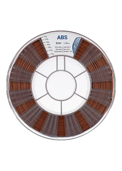 ABS пластик REC коричневый