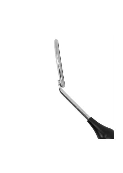 Hahnenkratt TOPvision FS Rhodium - родиевое зеркало без ручки, плоское, №7, диаметр 28 мм, 12 шт
