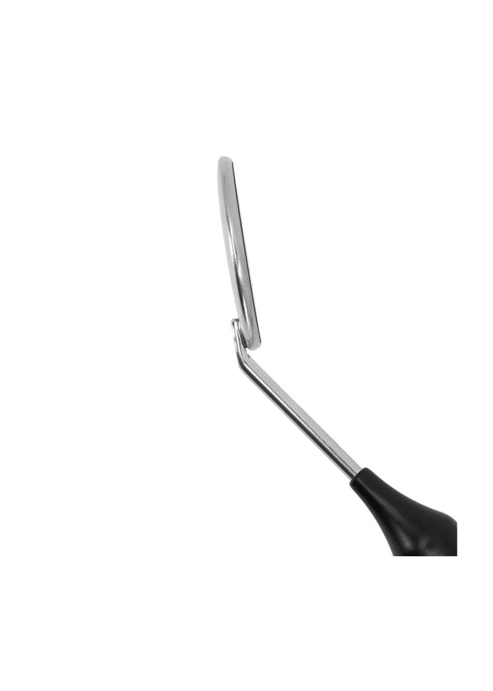 Hahnenkratt TOPvision FS Rhodium - родиевое зеркало без ручки, плоское, №7, диаметр 28 мм, 12 шт