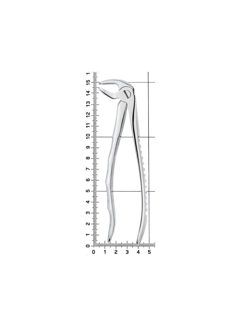 HLW 12-22 - щипцы для удаления зубов нижние моляры