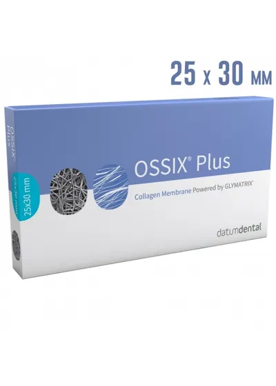 OSSIX Plus 25*30 мм мембрана костеобразующая барьерная оссифицирующая