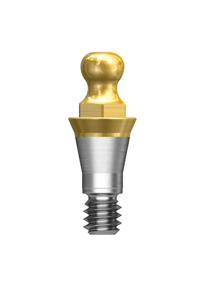 Абатмент шариковый, OSSTEM, TS Stud Mini, под ключ O-ring, D=3.5 мм, G/H=1.0 мм