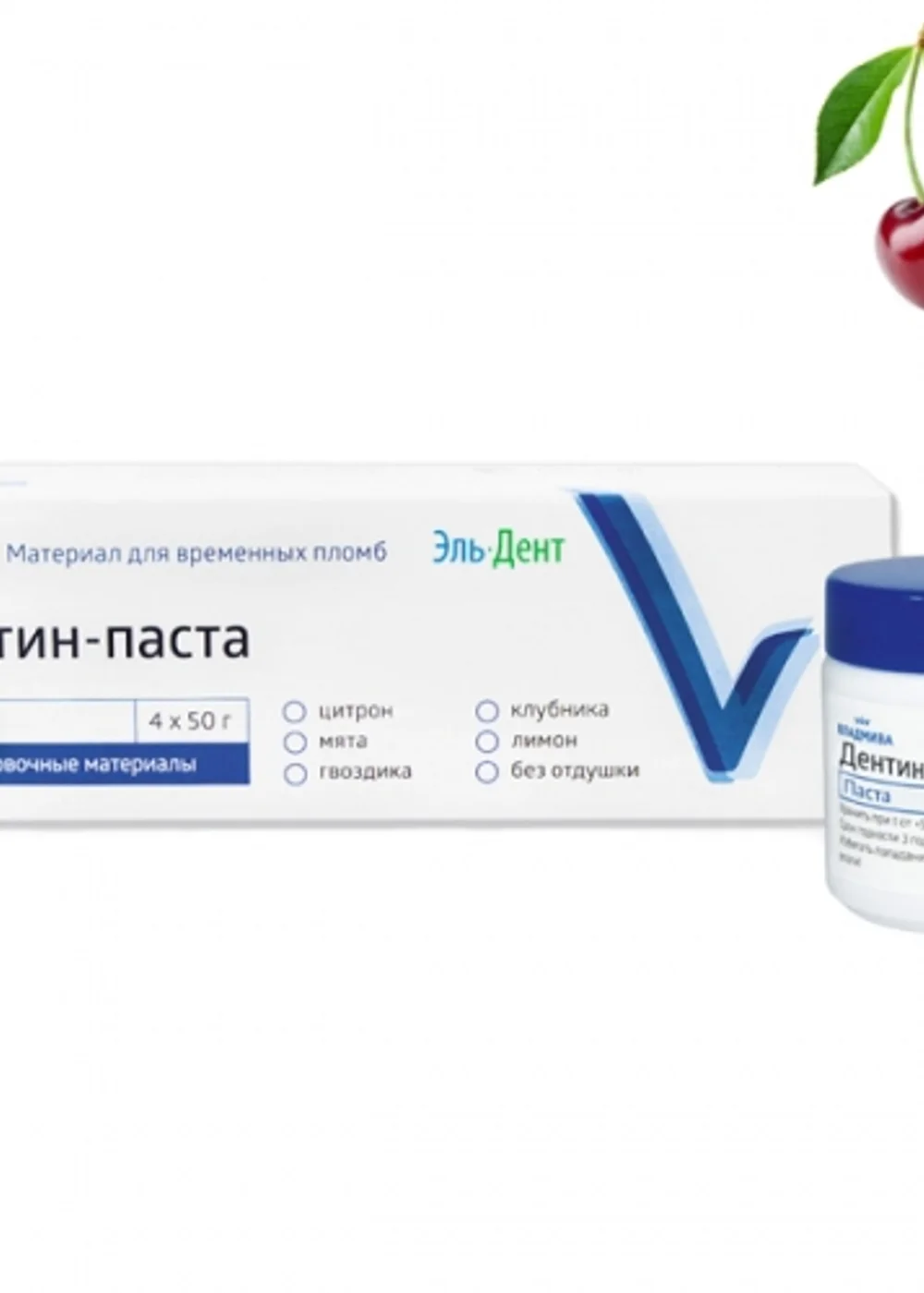 Дентин паста Вишня (50 г) ВладМиВа