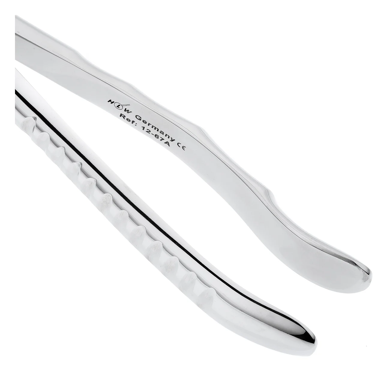 Щипцы №67A для удаления зубов верхние для третьих моляров, анатомическая ручка.