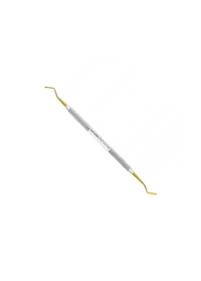 Asa Dental 1208T-2 - штопфер-гладилка N2 двусторонняя (шарик-гладилка) с нитрит-титановым покрытием (золотым)