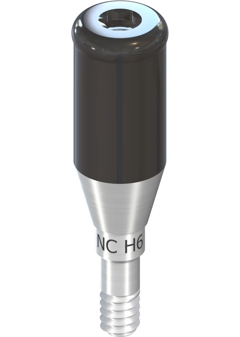 Прямой абатмент Novaloc 0° NC, высота 6 мм, TAV