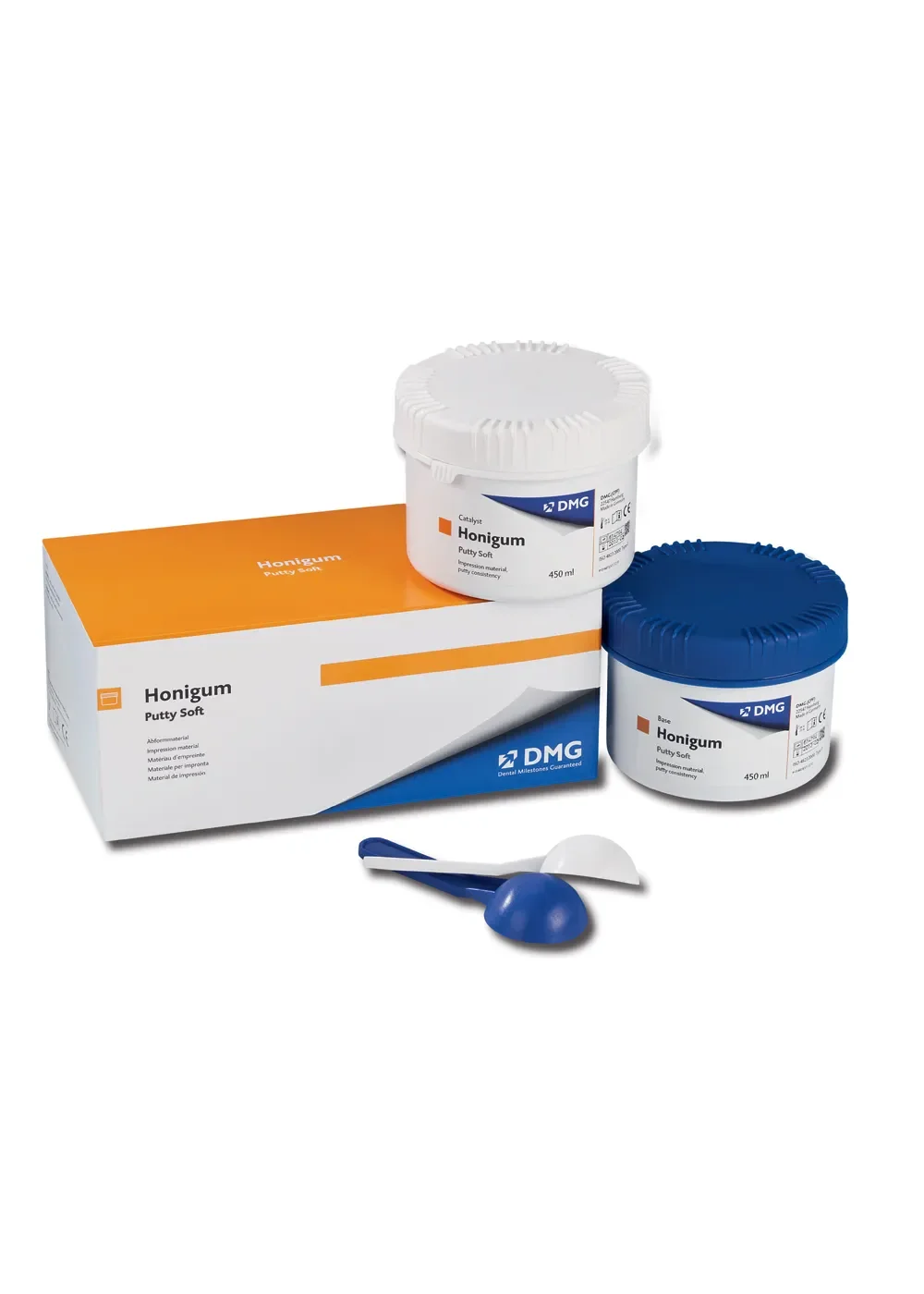 Слепочная масса, DMG, Honigum Putty Soft, 2x450мл, 919364